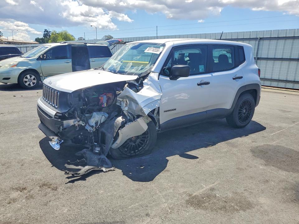 Auction sale of the 2017 Jeep Renegade, vin: ZACCJAAB1HPF97553, lot number: 55116556