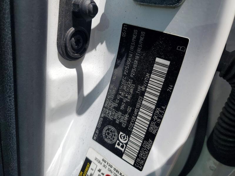 Aukcja sprzedaży 2021 Toyota Sequoia, vin: 5TDEY5B14MS185903, numer aukcji: 52915716