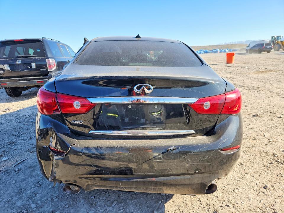 2015 Infiniti Q50 მანქანა იყიდება აუქციონზე, vin: JN1BV7AR1FM422007, აუქციონის ნომერი: 51207406