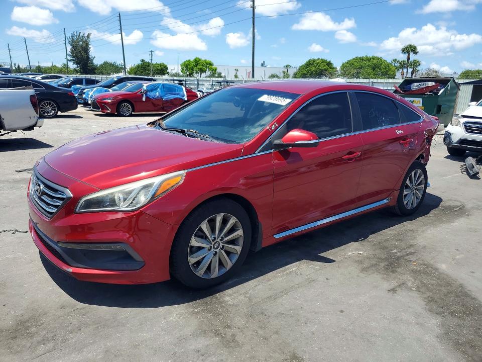 Auction sale of the 2017 Hyundai Sonata, vin: 5NPE34AF5HH460101, lot number: 79928695