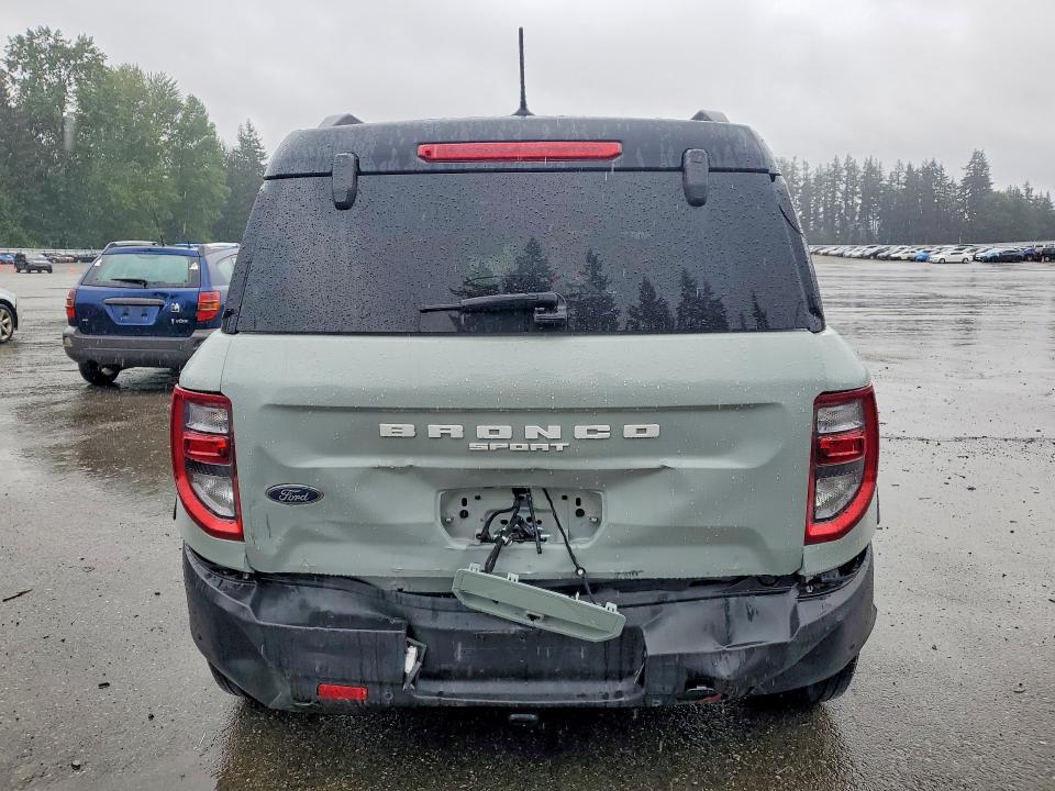 2022 Ford Bronco Sport მანქანა იყიდება აუქციონზე, vin: 3FMCR9C62NRD44956, აუქციონის ნომერი: 53606656