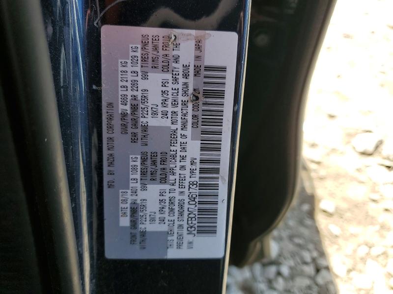 52970716 :رقم المزاد ، JM3KFBCM7J0461738 vin ، 2018 Mazda Cx-5 مزاد بيع