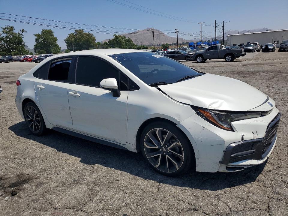 53465126 :رقم المزاد ، JTDS4RCE1LJ034519 vin ، 2020 Toyota Corolla مزاد بيع