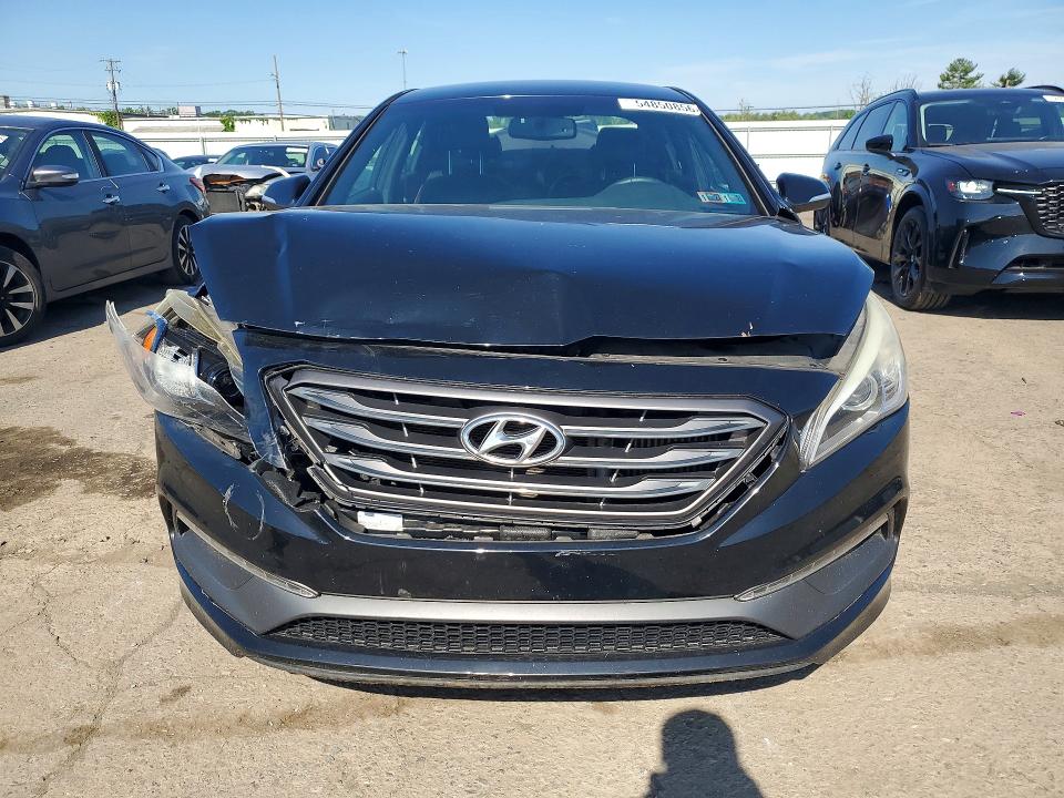 2015 Hyundai Sonata მანქანა იყიდება აუქციონზე, vin: 5NPE34AB8FH098498, აუქციონის ნომერი: 54850856