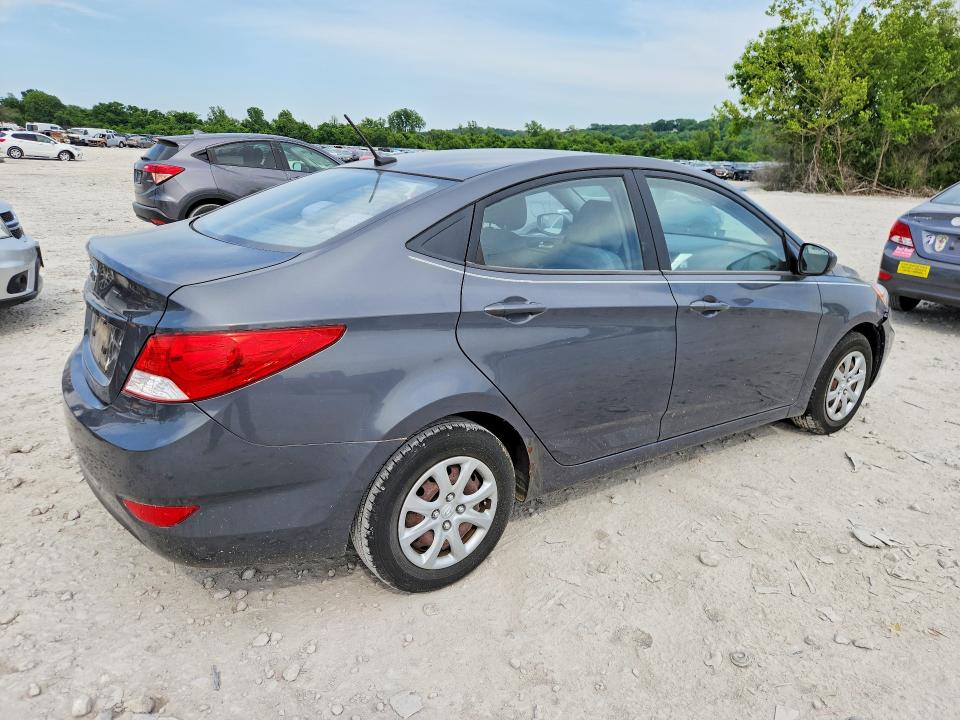 53381966 :رقم المزاد ، KMHCT4AE5CU178128 vin ، 2012 Hyundai Accent مزاد بيع