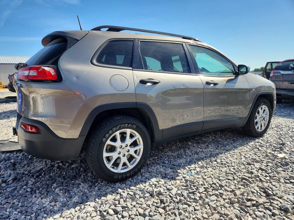2017 Jeep Cherokee მანქანა იყიდება აუქციონზე, vin: 1C4PJMAB2HW602460, აუქციონის ნომერი: 53343076