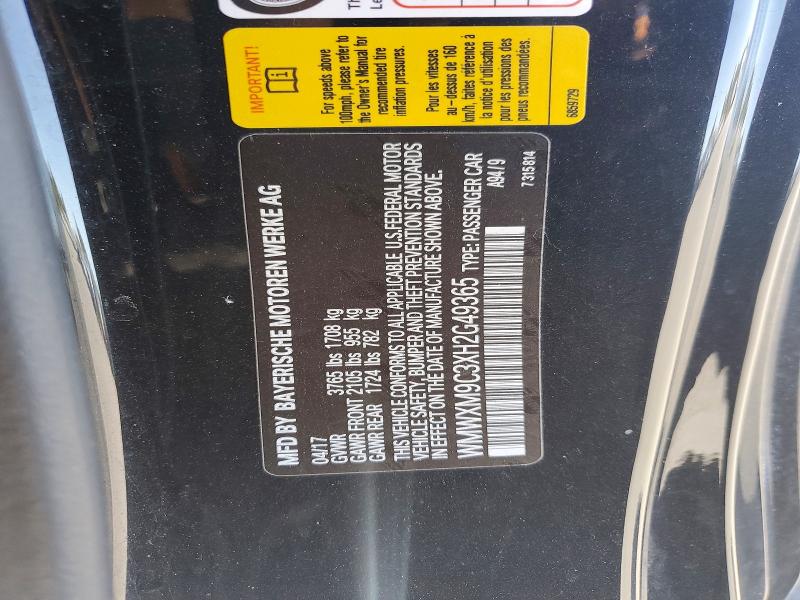 Aukcja sprzedaży 2017 Mini Cooper, vin: WMWXM9C3XH2G49365, numer aukcji: 51918796
