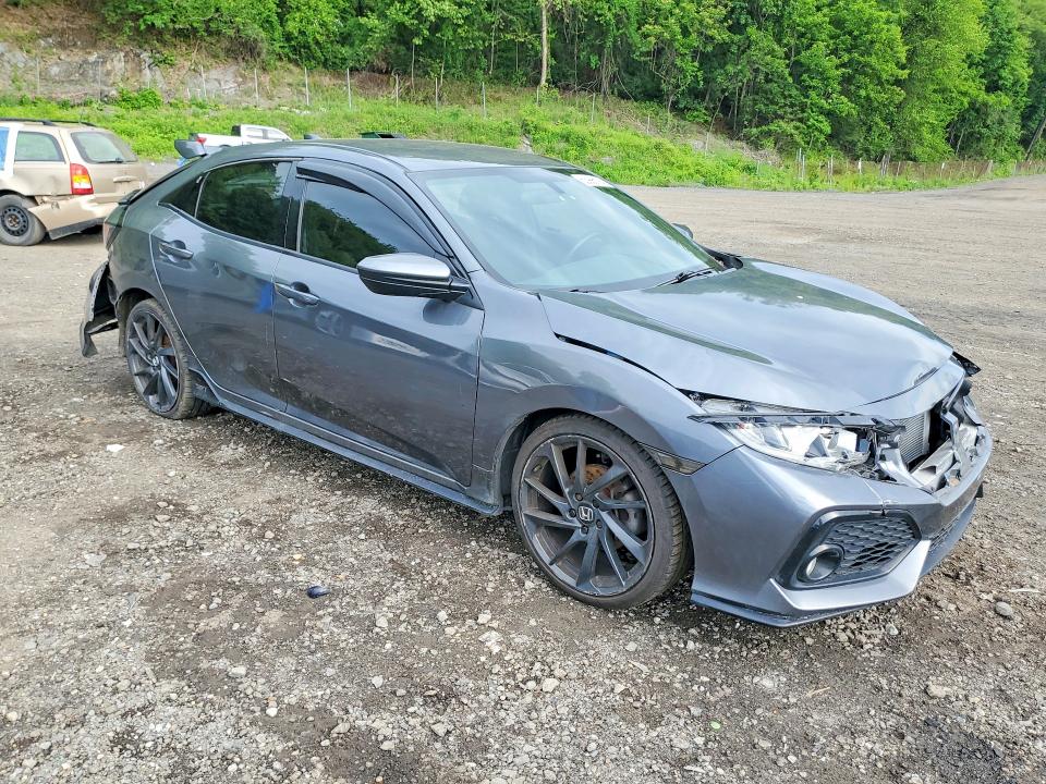 53995756 :رقم المزاد ، SHHFK7H48JU412396 vin ، 2018 Honda Civic مزاد بيع