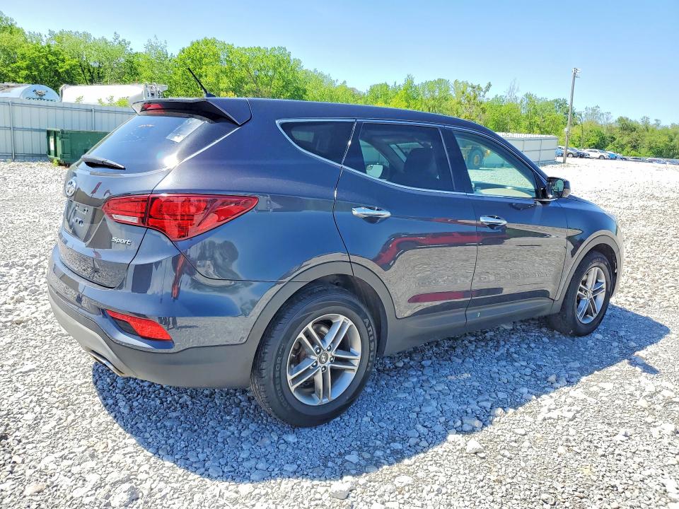 2018 Hyundai Santa Fe Sport მანქანა იყიდება აუქციონზე, vin: 5XYZT3LB9JG572466, აუქციონის ნომერი: 54653146