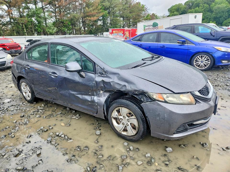 54662496 :رقم المزاد ، 19XFB2F52DE078537 vin ، 2013 Honda Civic مزاد بيع