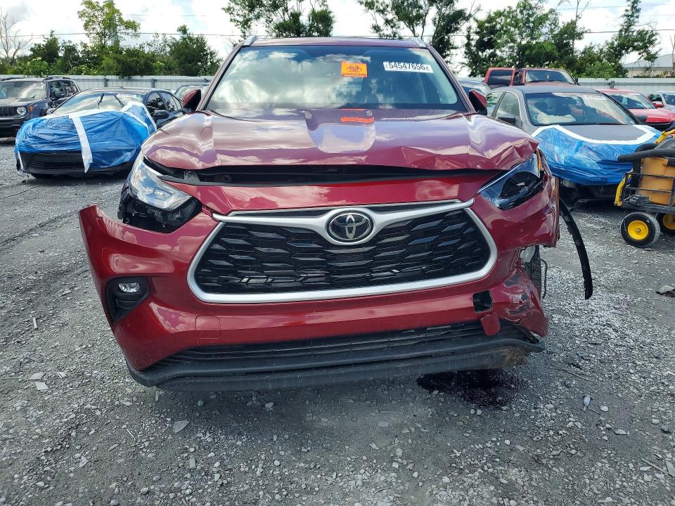 Aukcja sprzedaży 2022 Toyota Highlander, vin: 5TDGZRAHXNS136170, numer aukcji: 54547656