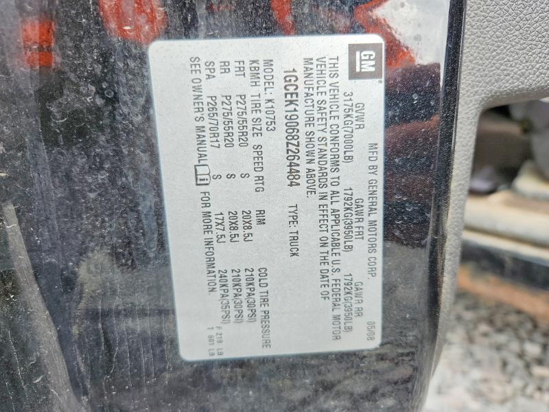 Aukcja sprzedaży 2008 Chevrolet Silverado, vin: 1GCEK19068Z264484, numer aukcji: 54298846