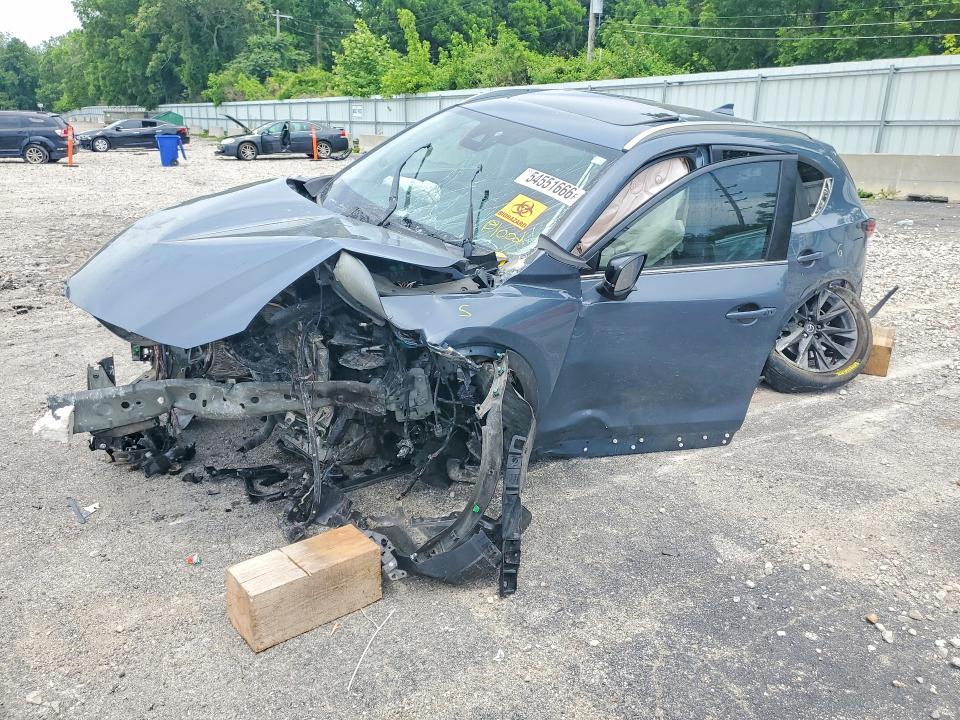 2021 Mazda Cx-5 მანქანა იყიდება აუქციონზე, vin: JM3KFBCM1M0458371, აუქციონის ნომერი: 54551666