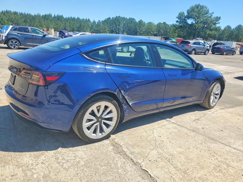 53751666 :رقم المزاد ، 5YJ3E1EB6NF191088 vin ، 2022 Tesla Model 3 مزاد بيع