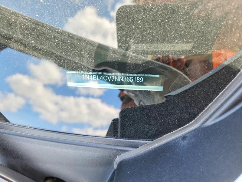 2022 Nissan Altima მანქანა იყიდება აუქციონზე, vin: 1N4BL4CV7NN365189, აუქციონის ნომერი: 52424716