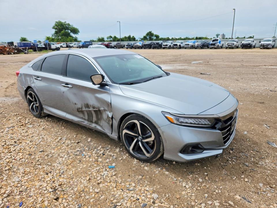 Продажа на аукционе авто 2021 Honda Accord, vin: 1HGCV1F49MA114420, номер лота: 55197996
