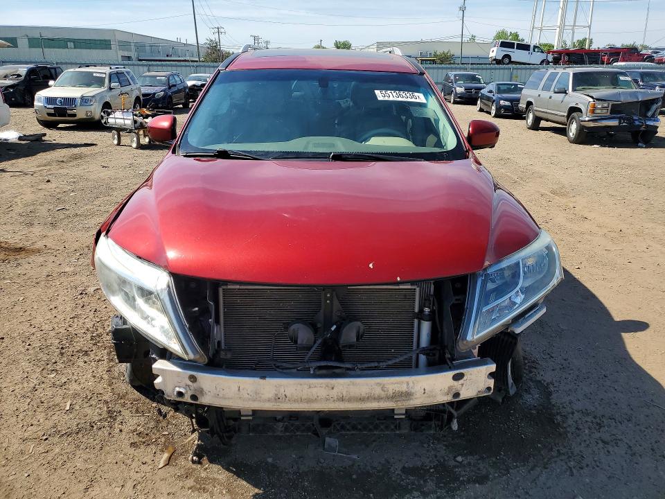2015 Nissan Pathfinder მანქანა იყიდება აუქციონზე, vin: 5N1AR2MM8FC718434, აუქციონის ნომერი: 55136336