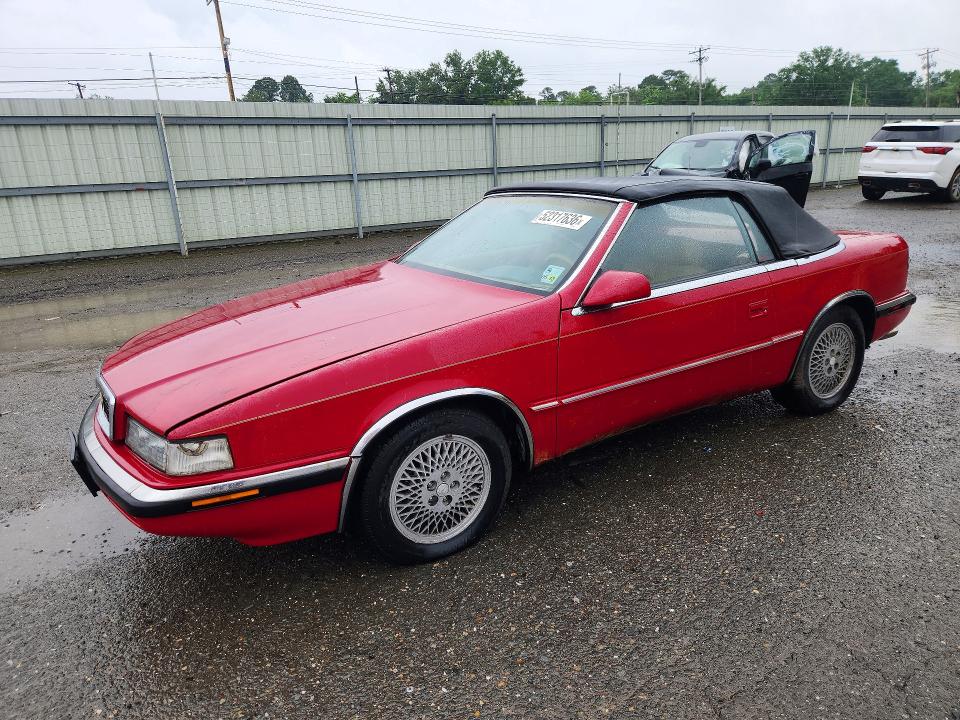 52317636 :رقم المزاد ، ZC2FP1103KB200608 vin ، 1989 Chrysler Tc مزاد بيع