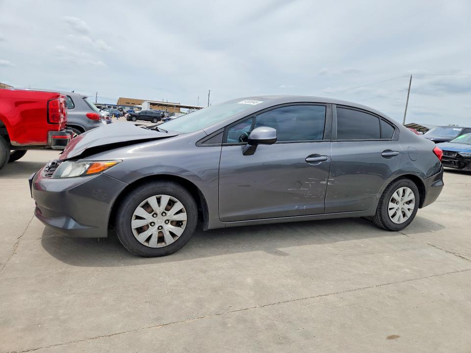 54885846 :رقم المزاد ، 2HGFB2F5XCH333889 vin ، 2012 Honda Civic مزاد بيع