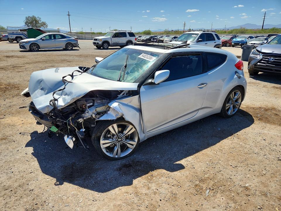Продажа на аукционе авто 2013 Hyundai Veloster, vin: KMHTC6AD5DU157509, номер лота: 54820206