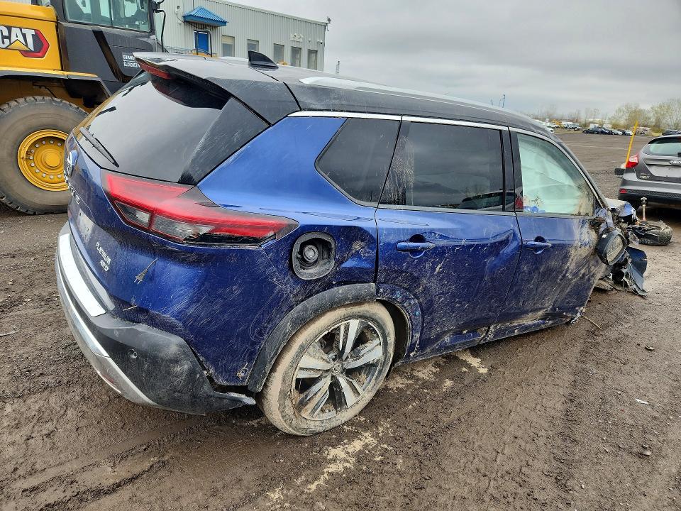 53255206 :رقم المزاد ، JN8AT3DDXMW304406 vin ، 2021 Nissan Rogue مزاد بيع
