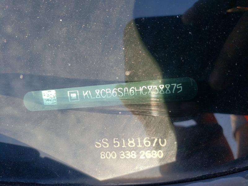 Продаж на аукціоні авто 2017 Chevrolet Spark, vin: KL8CB6SA6HC838875, номер лоту: 53208546