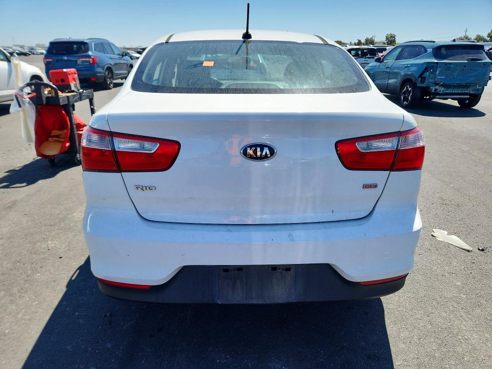53837916 :رقم المزاد ، KNADM4A33H6112268 vin ، 2017 Kia Rio مزاد بيع