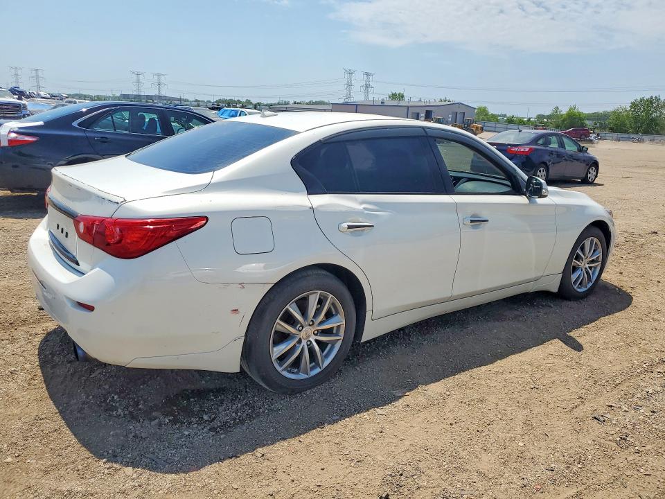 Aukcja sprzedaży 2015 Infiniti Q50, vin: JN1BV7AR4FM407310, numer aukcji: 53779316