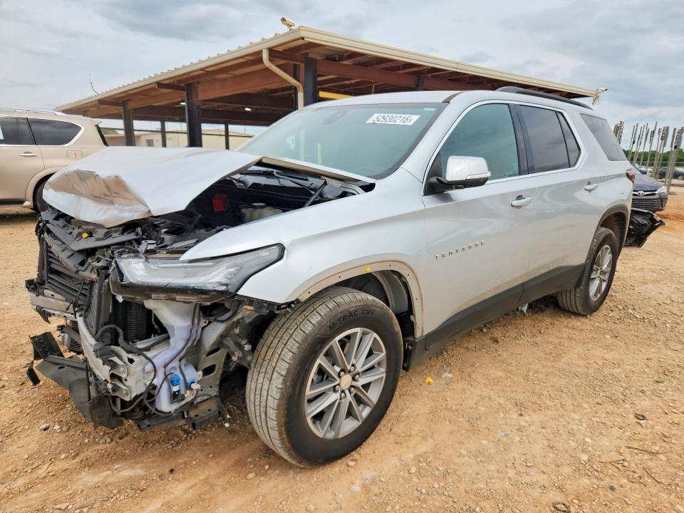 52930216 :رقم المزاد ، 1GNERHKW6NJ145936 vin ، 2022 Chevrolet Traverse مزاد بيع