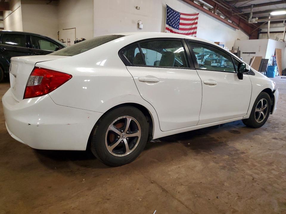 2012 Honda Civic მანქანა იყიდება აუქციონზე, vin: 2HGFB2F50CH326529, აუქციონის ნომერი: 53808046