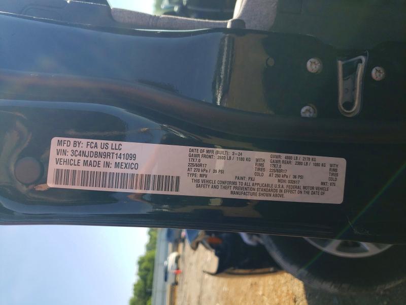 Продаж на аукціоні авто 2024 Jeep Compass, vin: 3C4NJDBN9RT141099, номер лоту: 54716366