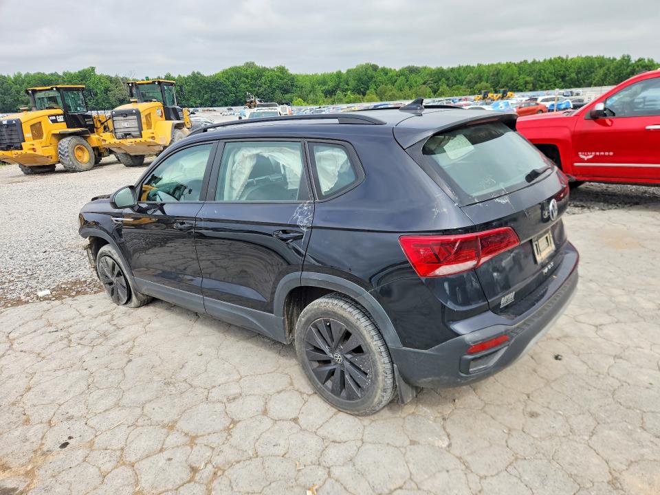 2022 Volkswagen Taos მანქანა იყიდება აუქციონზე, vin: 3VVDX7B24NM076427, აუქციონის ნომერი: 54010966
