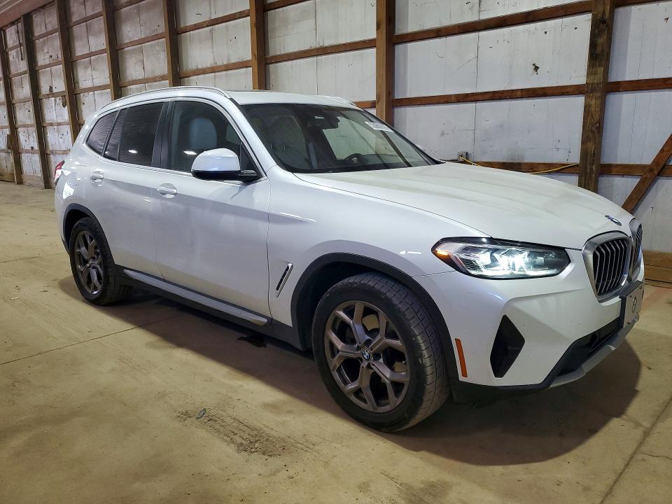 2022 Bmw X3 მანქანა იყიდება აუქციონზე, vin: WBX57DP01NN154485, აუქციონის ნომერი: 53960996