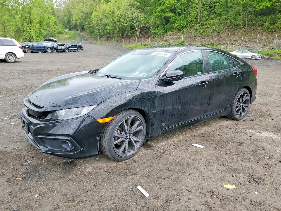 2019 Honda Civic მანქანა იყიდება აუქციონზე, vin: 2HGFC2F84KH518414, აუქციონის ნომერი: 53691636