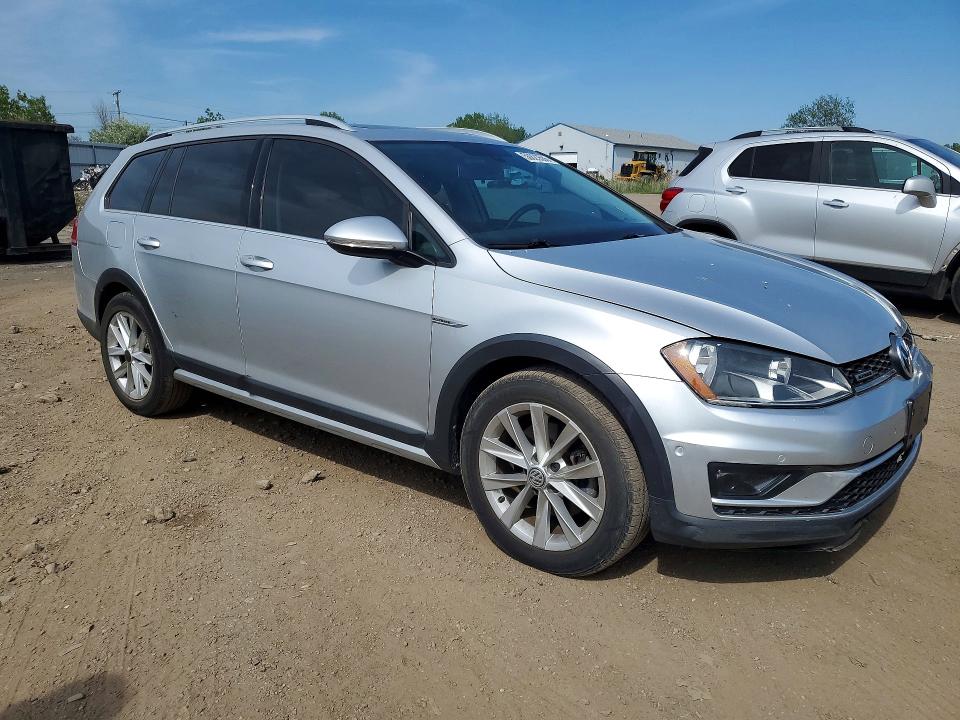 Продажа на аукционе авто 2017 Volkswagen Golf Alltrack, vin: 3VWH17AU4HM507001, номер лота: 50823556