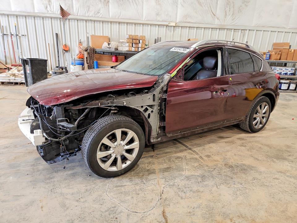 54154796 :رقم المزاد ، JN1BJ0HRXDM480123 vin ، 2013 Infiniti Ex37 مزاد بيع
