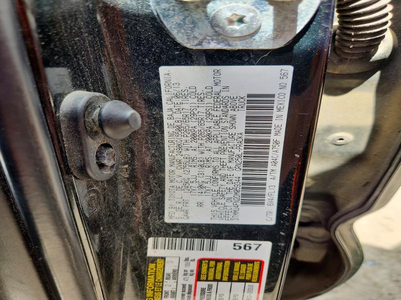 54237426 :رقم المزاد ، 3TMMU4FN2DM059344 vin ، 2013 Toyota Tacoma مزاد بيع