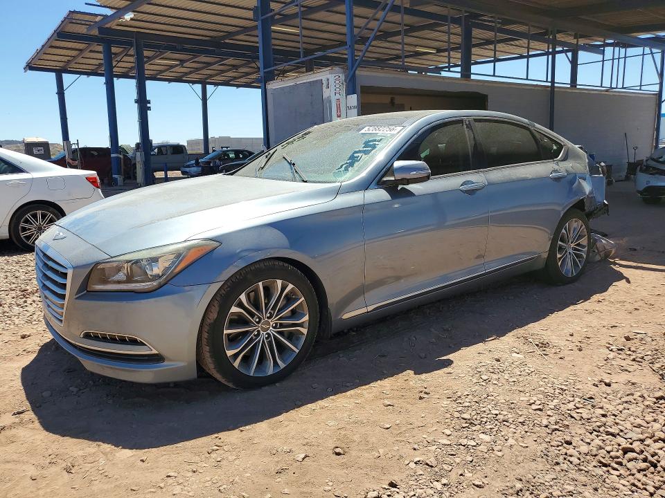 52882256 :رقم المزاد ، KMHGN4JE2FU040305 vin ، 2015 Hyundai Genesis مزاد بيع