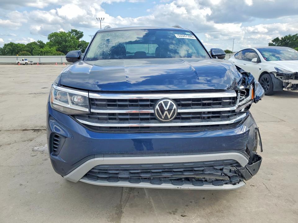53347396 :رقم المزاد ، 1V2BR2CA2NC528724 vin ، 2022 Volkswagen Atlas مزاد بيع