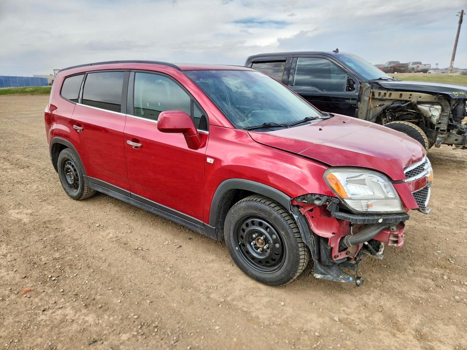 2012 Chevrolet Orlando მანქანა იყიდება აუქციონზე, vin: KL77P3EM0CK615841, აუქციონის ნომერი: 52100086