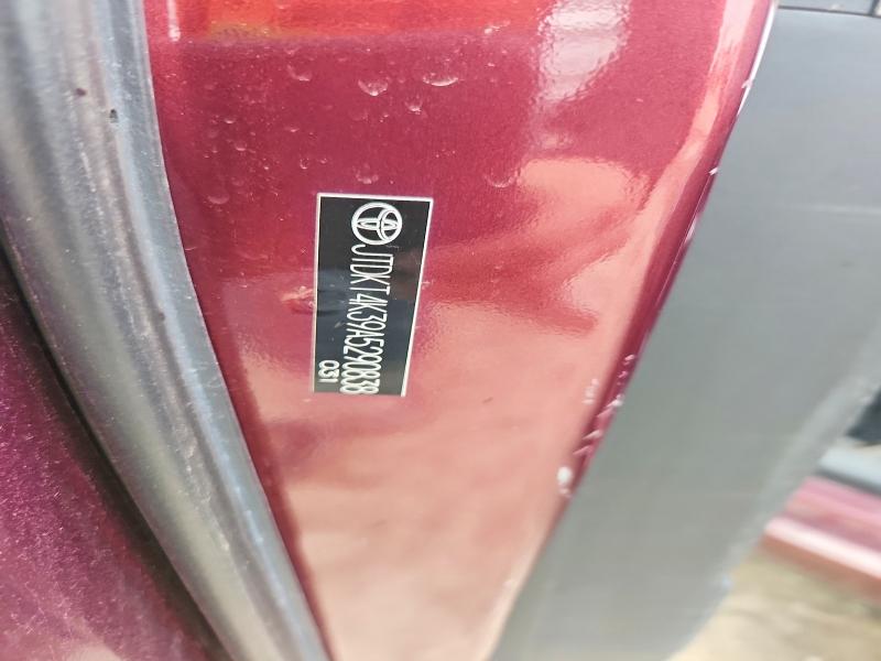 Продажа на аукционе авто 2010 Toyota Yaris, vin: JTDKT4K39A5290838, номер лота: 54673636