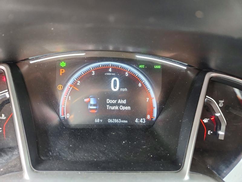 54537456 :رقم المزاد ، 2HGFC2F85KH588990 vin ، 2019 Honda Civic مزاد بيع