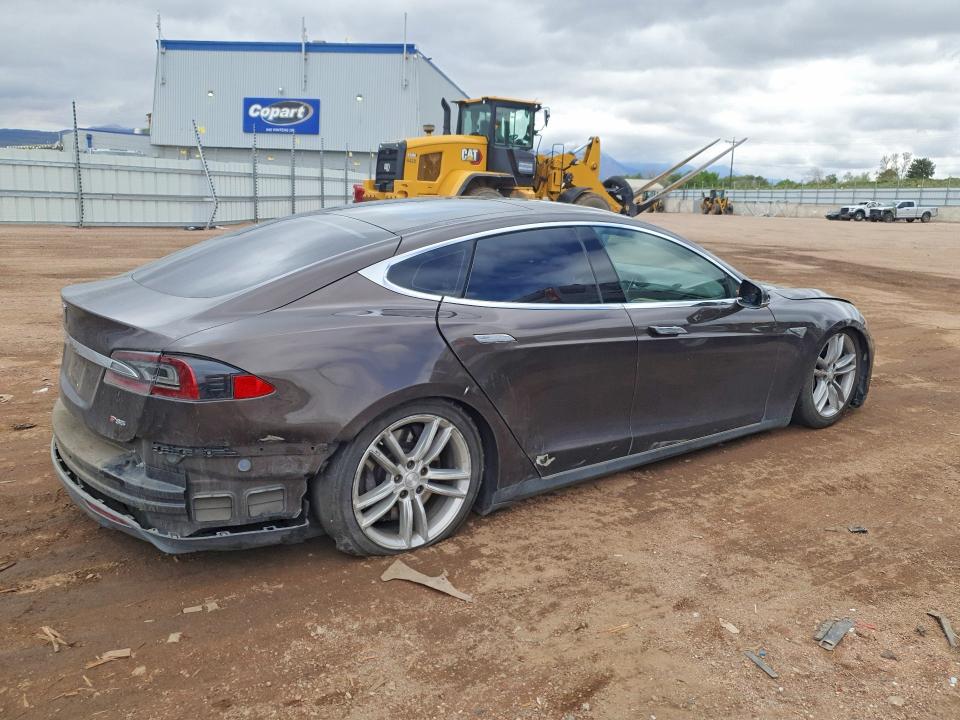 2012 Tesla Model S მანქანა იყიდება აუქციონზე, vin: 5YJSA1DP9CFP02696, აუქციონის ნომერი: 54202686