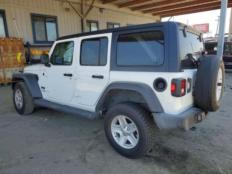 54005446 :رقم المزاد ، 1C4HJXDG4MW814641 vin ، 2021 Jeep Wrangler Unlimited مزاد بيع