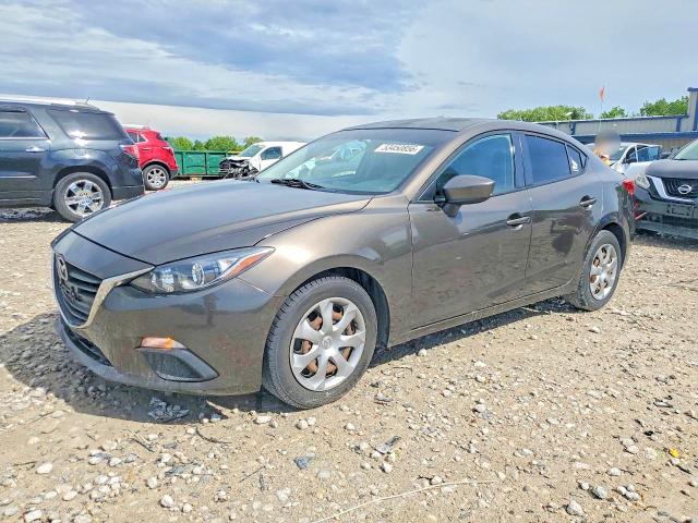2014 Mazda 3 მანქანა იყიდება აუქციონზე, vin: JM1BM1U75E1213554, აუქციონის ნომერი: 53450856