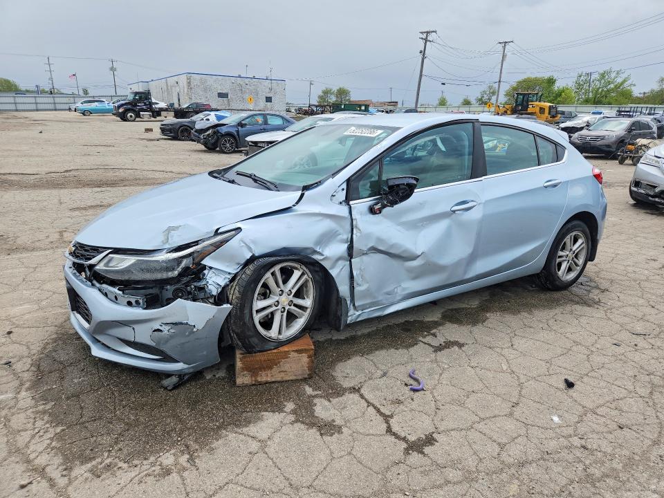 2017 Chevrolet Cruze მანქანა იყიდება აუქციონზე, vin: 3G1BE6SM6HS531911, აუქციონის ნომერი: 52252286