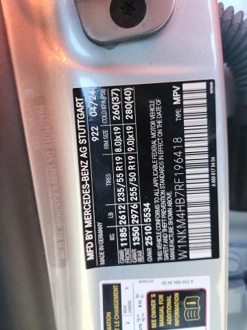 Продаж на аукціоні авто 2024 Mercedes-benz Glc, vin: W1NKM4HB7RF196418, номер лоту: 54542056