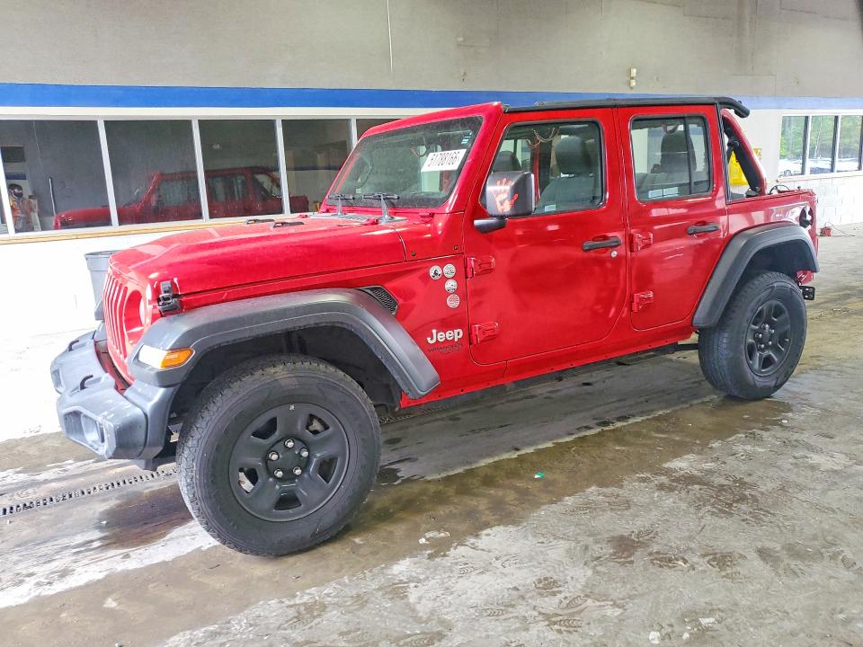 Aukcja sprzedaży 2019 Jeep Wrangler Unlimited, vin: 1C4HJXDG6KW640956, numer aukcji: 51788166