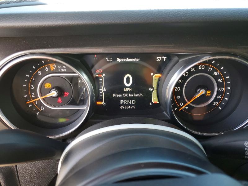 Aukcja sprzedaży 2019 Jeep Wrangler Unlimited, vin: 1C4HJXDG7KW632218, numer aukcji: 55209436
