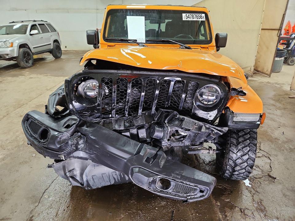 54787656 :رقم المزاد ، 1C6HJTAG5ML559066 vin ، 2021 Jeep Gladiator مزاد بيع